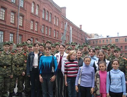 16:30 Шемуршинцы побывали в гостях у суворовцев